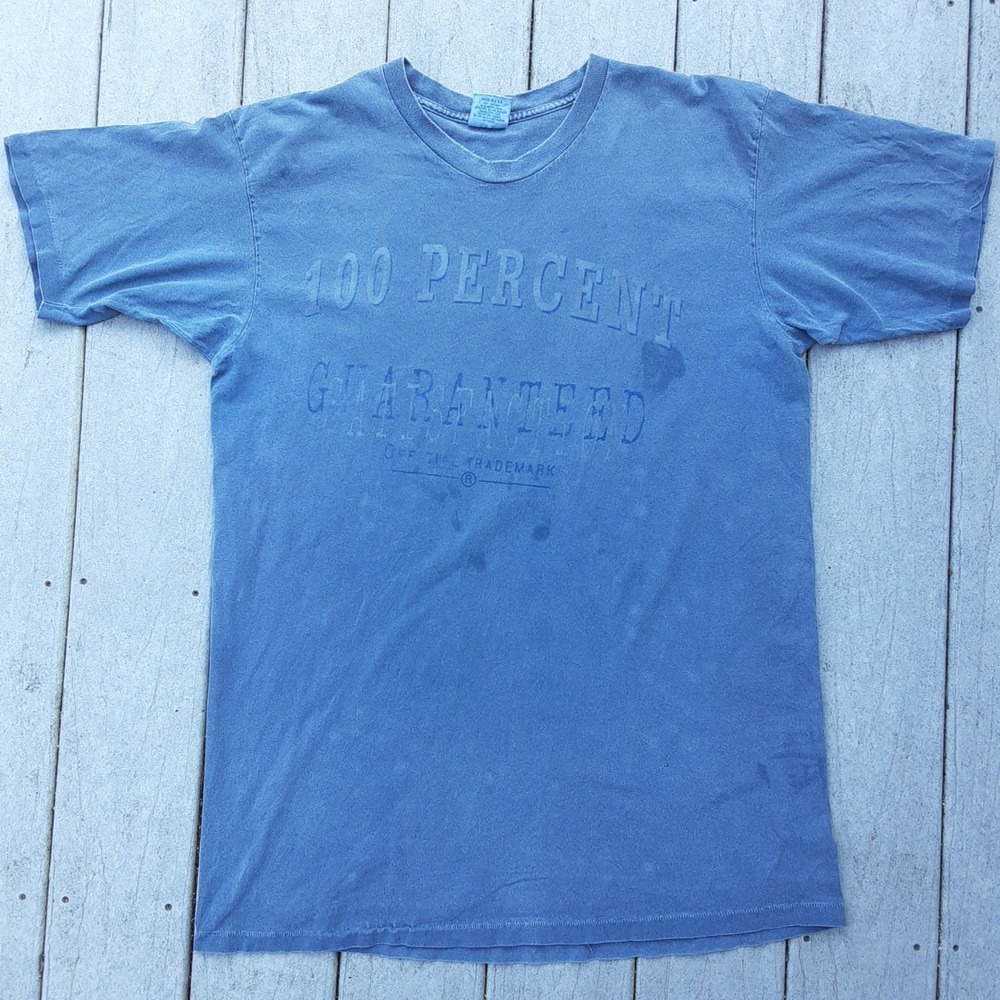 Vintage Pepsi Shirt Mens L XL Blue Nothing Else Is A Pepsi Graphic Tee USA Made